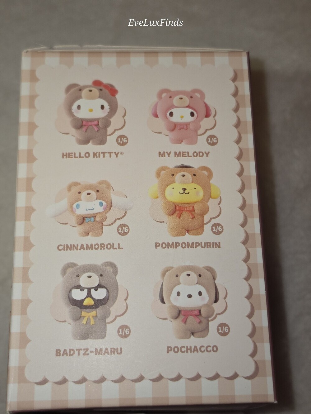 MINISO My Melody Latte Bear Fitness Figure Sanrio Blind Box NIB - Picture 4 of 6